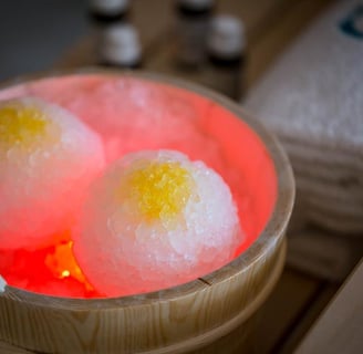 sfere di ghiaccio aufguss