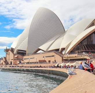 sydney opera house in day