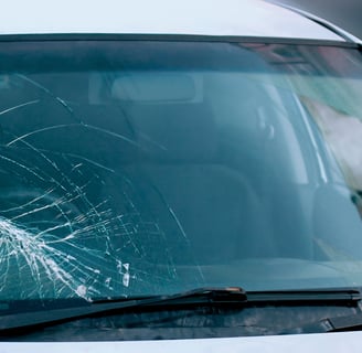 cracked windshield