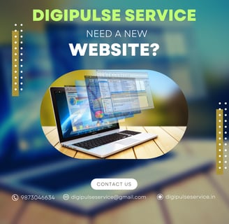 Business Website Creation By Digipulse Service