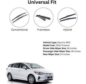 Prootto wiper blade for BYD e6 electric MPV