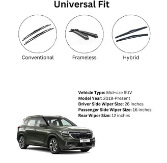 Installing new wiper blade on Kia Seltos SUV