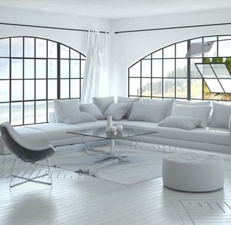 Natural Light in a modern home