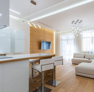 Modern interior upgrades to boost home value.