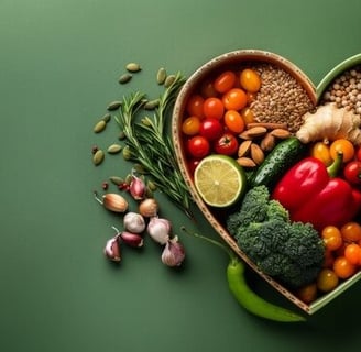 Nutrientes em alimentos ricos