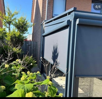 des stores exterieurs pour protection solaire