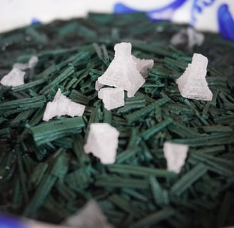 spiruline, sel pyramide, superaliments