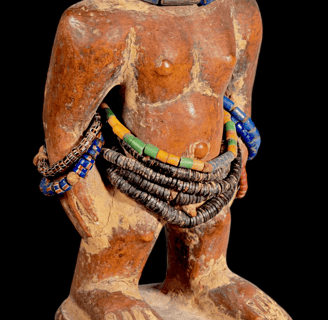 ibeji bead perle yoruba jumeaux twin
