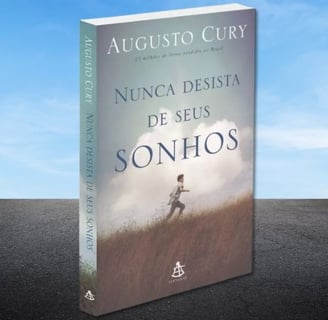 livro nunca desista de seus sonhos