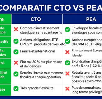 tableau comparatif