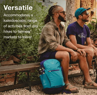 Travelers with Osprey Daylite Plus Daypack for a visit to their favorite National Park