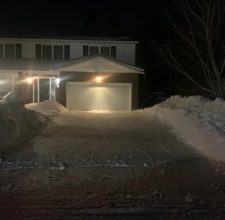 snow removal from driveway