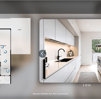 Example of an interactive tour of a residential property.