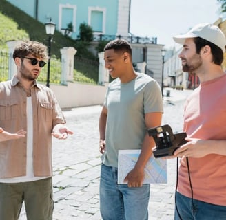 The Traveler Hired the Wrong Tour Guide