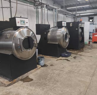 Máquinas de teñido tipo lavadora industrial (tambor horizontal)