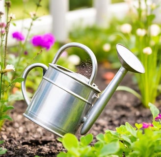 outdoor watering can