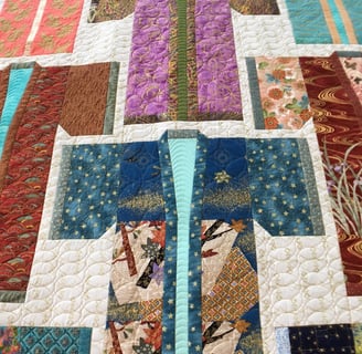 Custom quilting example