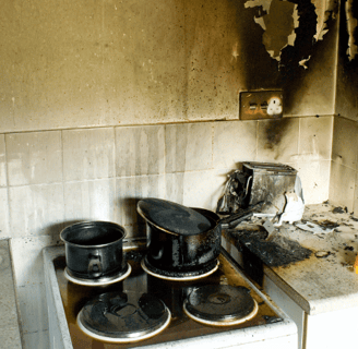 enlever l’odeur de brûlé après un incendie