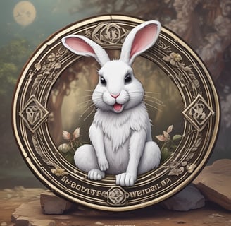 brown rabbit near green leafed plant