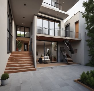 white concrete building