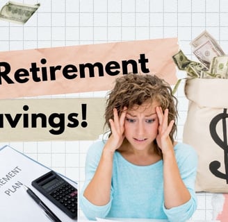 No money for retirement image