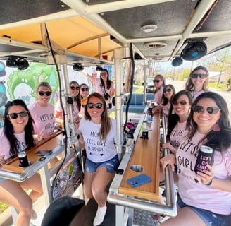 Hen Party with Beer Bike Riga