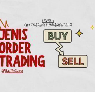 Jenis order dalam trading