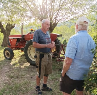 Roland and his tractor