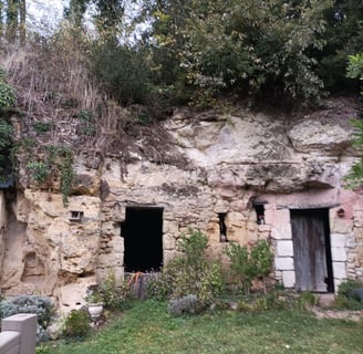 Old troglodyte dwelling