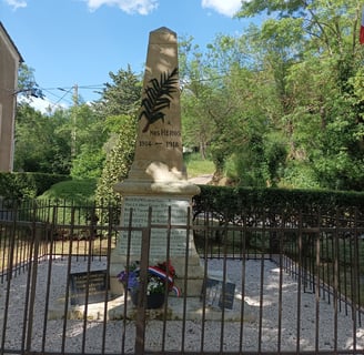 The War Memorial St Etienne de Gourgas