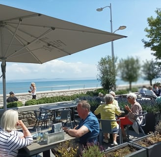 Cafés are buzzing.