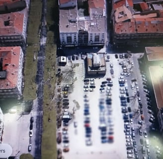 Parking Place Victor Hugo now Place Stalingrad