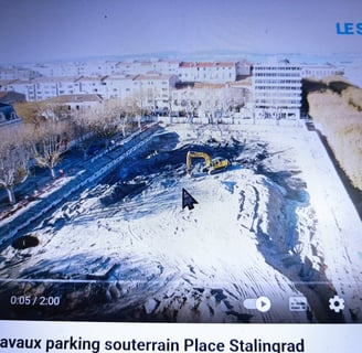 Work afoot, Place Stalingrad