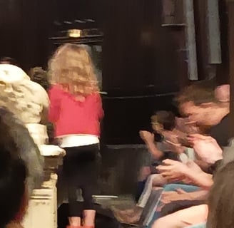 An appreciative concert goer.