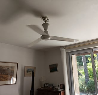 Our bedroom ceiling fan