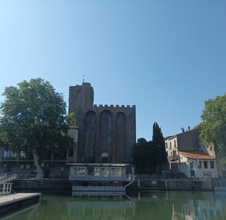 The basalt Cathedral at Agde