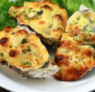 grilled oysters