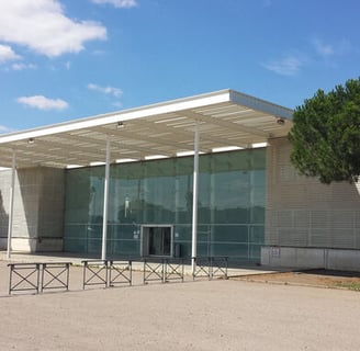 The Lycée Auguste Loubatières, at Agde.