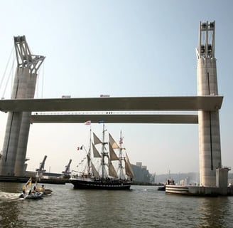 The Armada, five yearly event at Rouen.