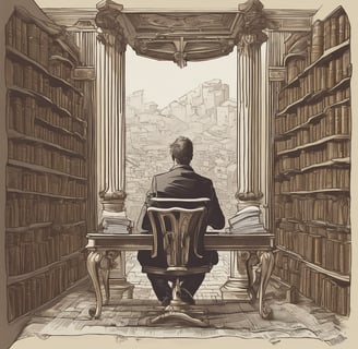 man standing in front of door
