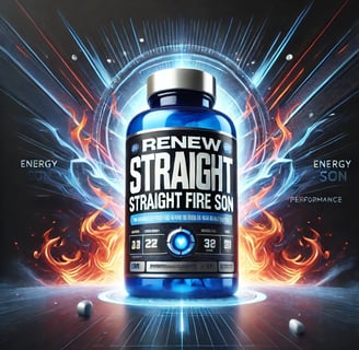 Renew Straight Fire Son delivers a powerful boost that helps you stay sharp and energized