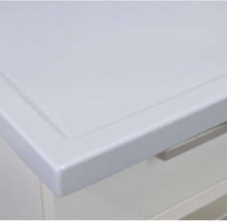 Waldner stoneware worktops are built to withstand extreme chemical conditions in lab