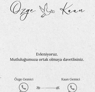 a wedding invitation with a calligraphy for a wedding