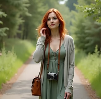 Skye Walking through forest
