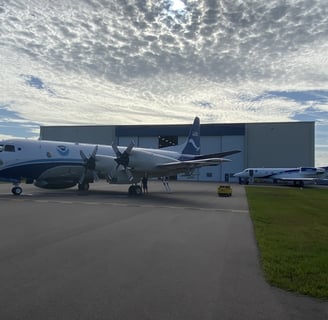 NOAA N42RF "Kermit" and NOAA Gulfstream N49RF "Gonzo" Lakeland, FL 8 June 2021 by Jonathan Shannon (NOAA)