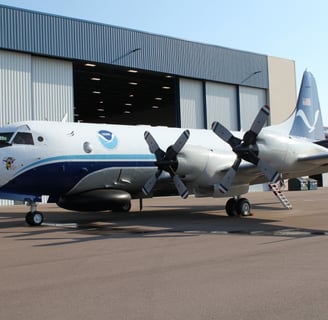 NOAA N43RF "Miss Piggy" Lakeland, FL, 26 Sept 2019, by Jonathan Shannon (NOAA)