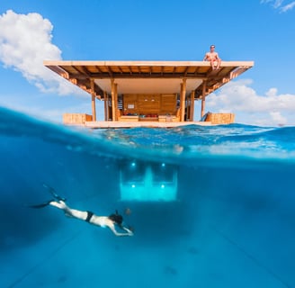 under the sea hotel room