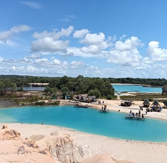 View of Blue Lake