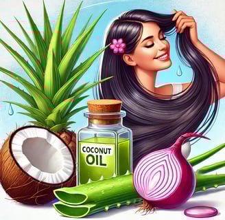 Penggunaan minyak kelapa untuk mengatasi rambut rontok