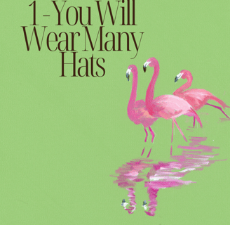 a pink flamingo with a green background and a pink flamingo